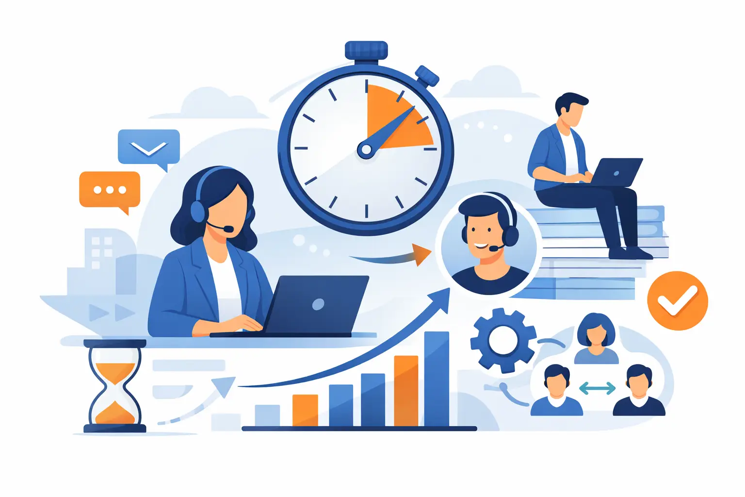 איך לשפר זמני מענה ללקוחות בלי להעמיס