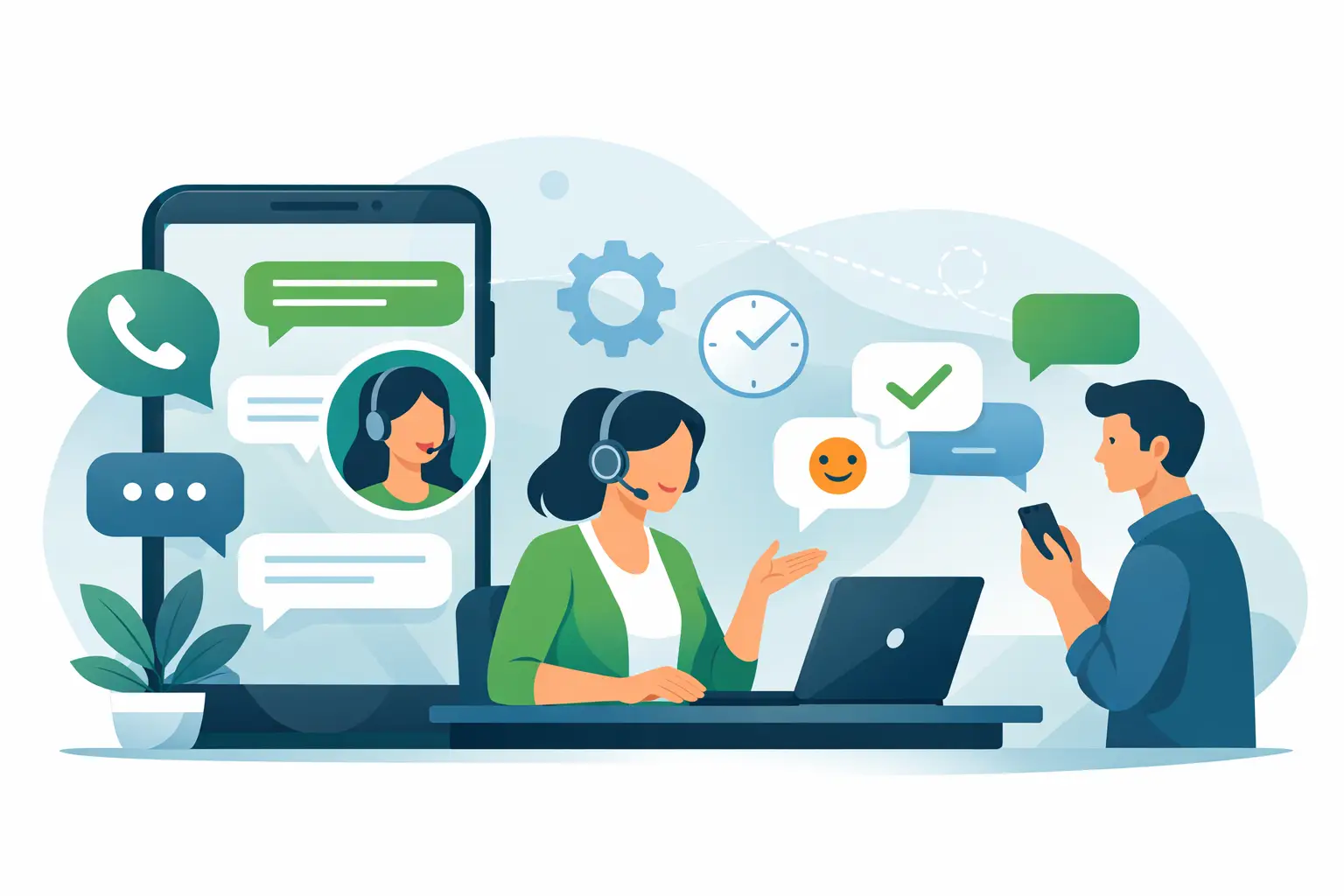 וואטסאפ עסקי לשירות לקוחות - מתי זה עובד