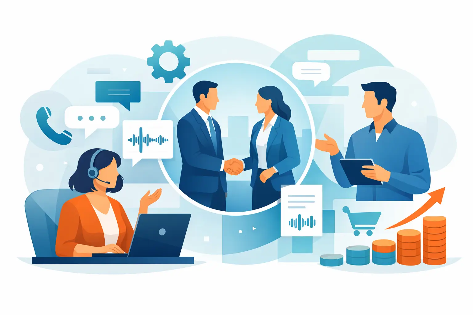 תמלול שיחות לעסקים שמשפר שירות ומכירות