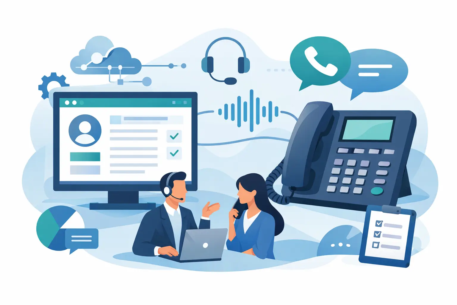 איך לחבר טלפוניה למערכת CRM ולשפר כל שיחה