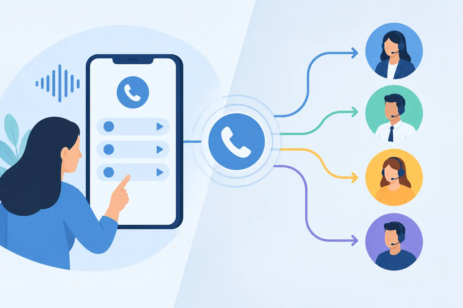 מה ההבדל בין IVR לניתוב שיחות בעסק שלך?